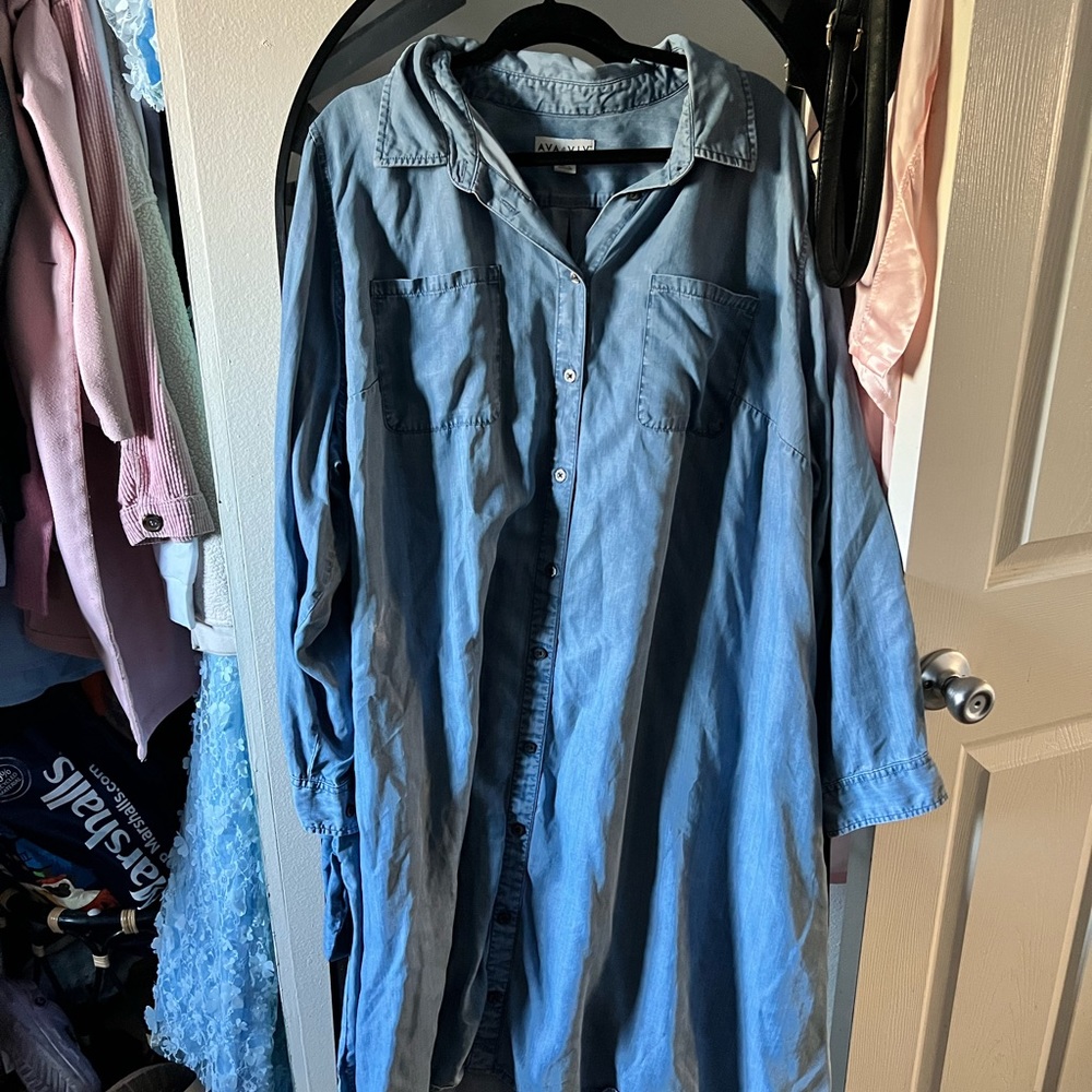 Light wash Jean Dress